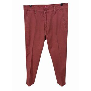 Levi’s XX Chino Standard Taper Pants Rust Red 98% Cotton Stretch
